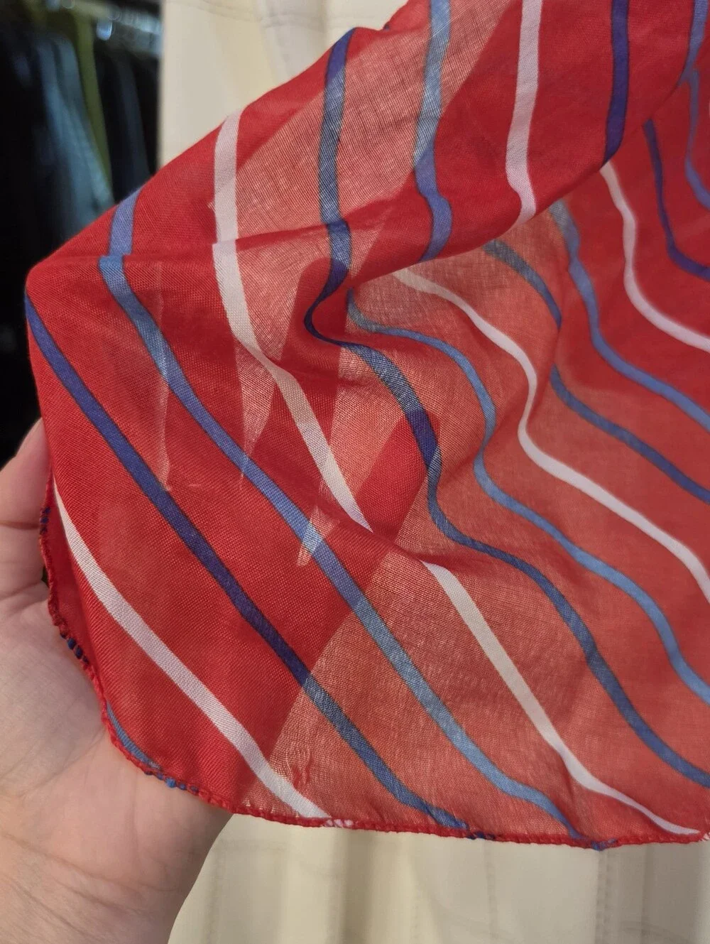 Semi Sheer Scarf